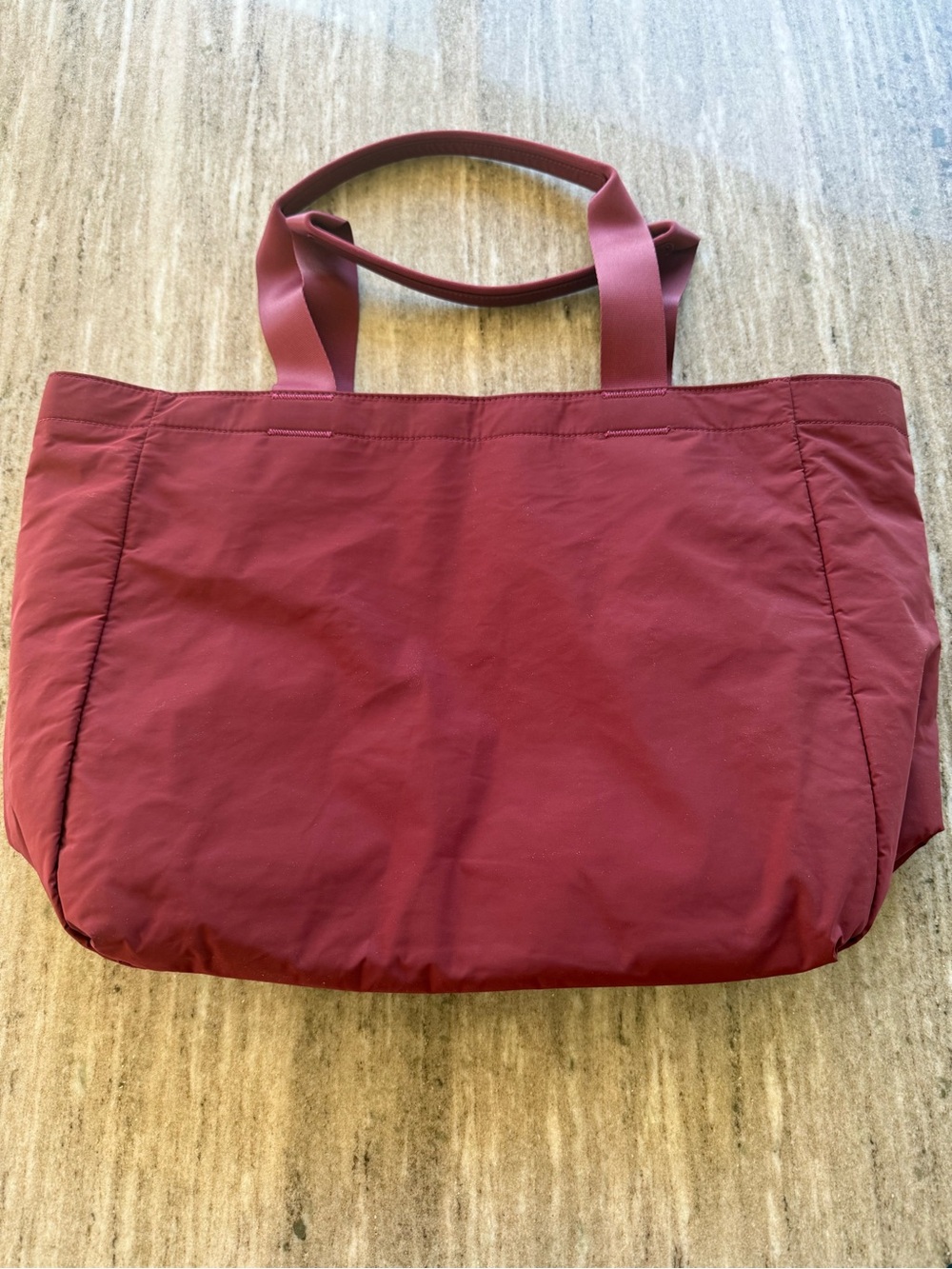 Athleta Wine Red Tote Bag - Picture 5 of 8